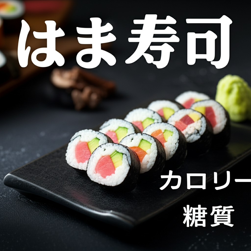 はま寿司のカロリーは高い？低い？糖質などの栄養素も徹底分析