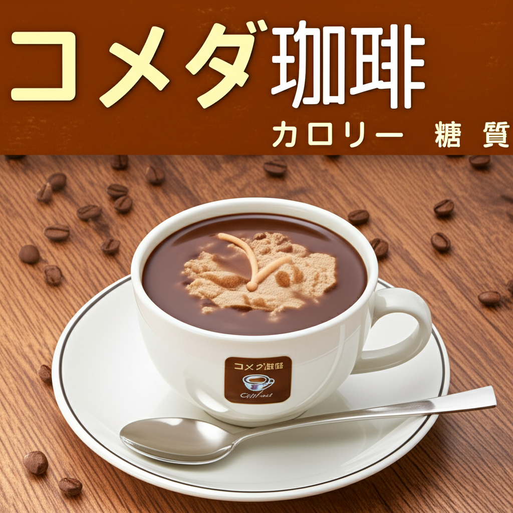 コメダ珈琲のカロリーは高い？低い？糖質などの栄養素も徹底調査