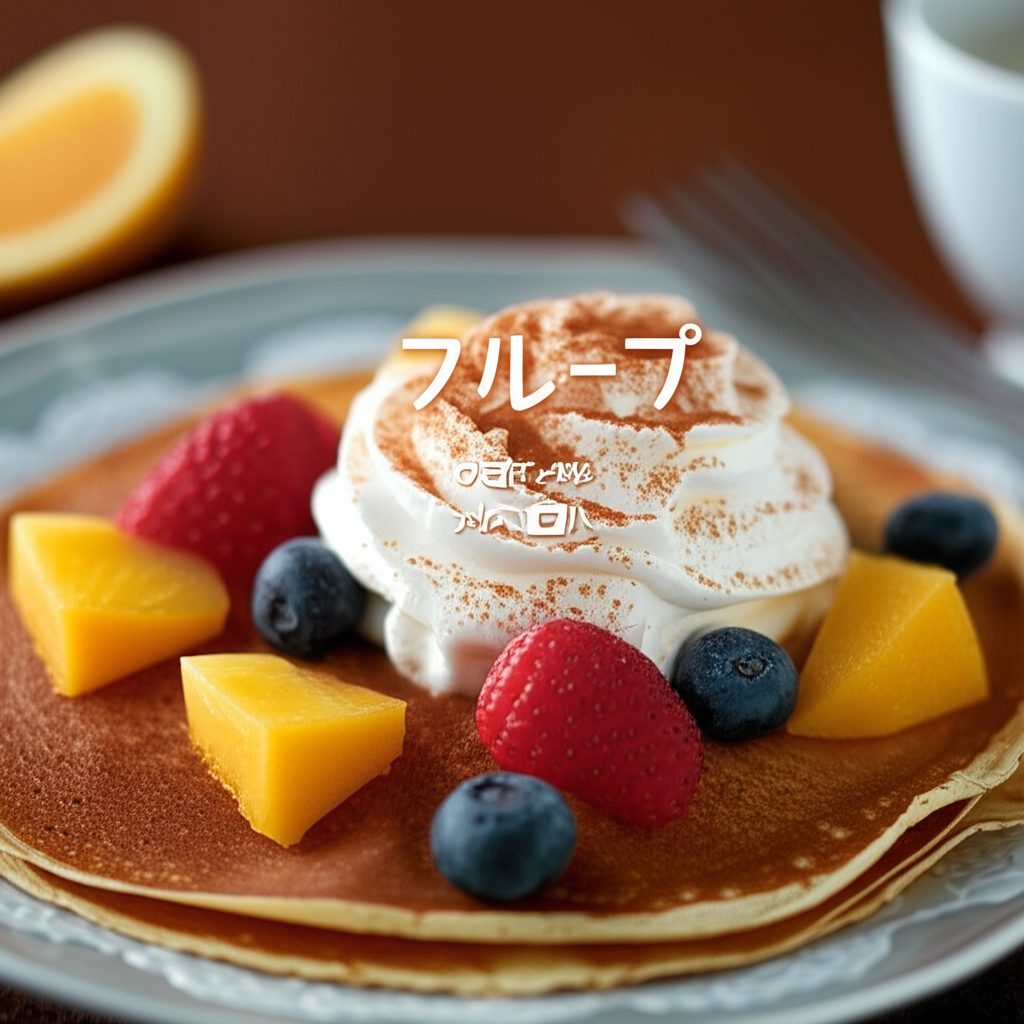 クレープのカロリーは高い？低い？糖質などの栄養素も徹底分析