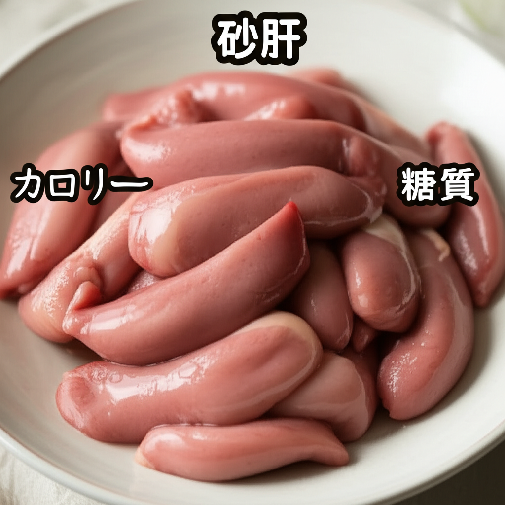 砂肝のカロリーは高い？低い？糖質などの栄養素を管理栄養士が徹底分析