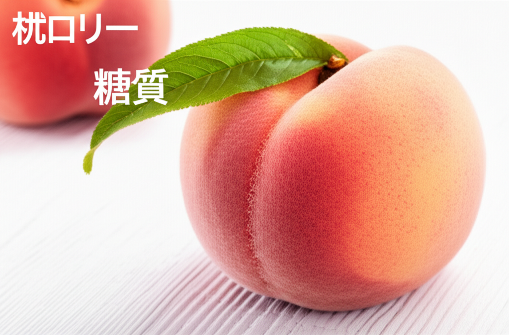 桃のカロリーは高い？低い？糖質などの栄養素を徹底分析