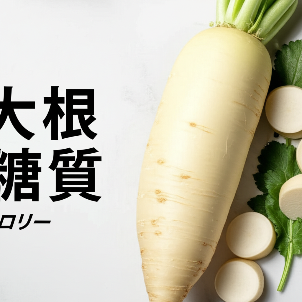大根のカロリーは高い？低い？糖質などの栄養素も徹底分析