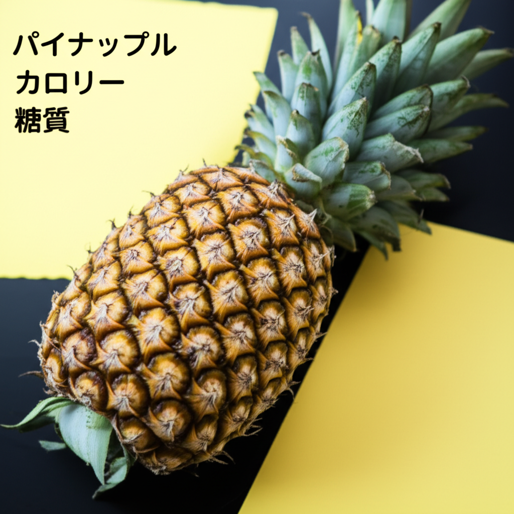 パイナップルのカロリーは高い？低い？糖質などの栄養素を徹底分析