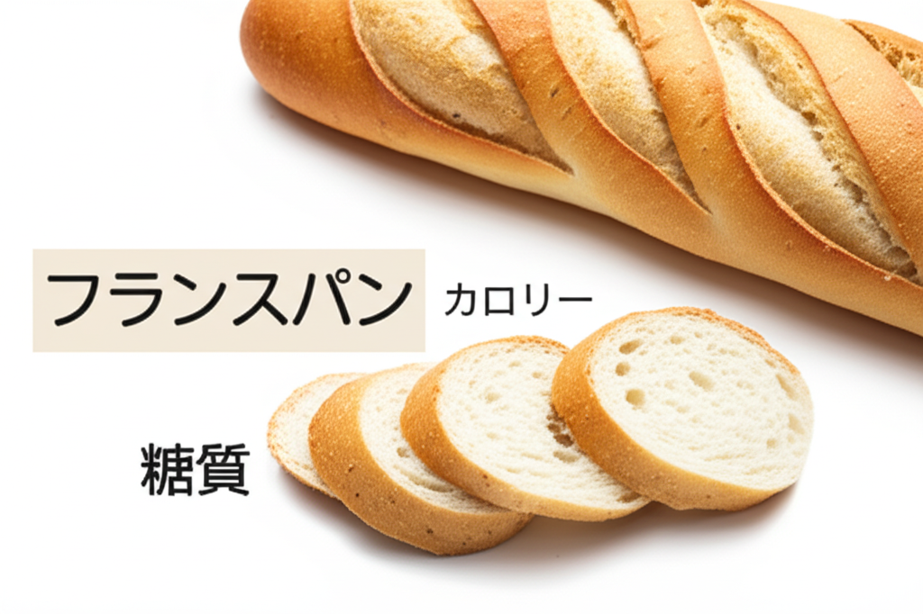 フランスパンのカロリーは高い？低い？糖質などの栄養素を徹底分析