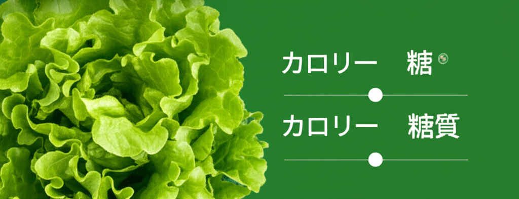 レタスのカロリーは高い？低い？糖質などの栄養素を徹底分析