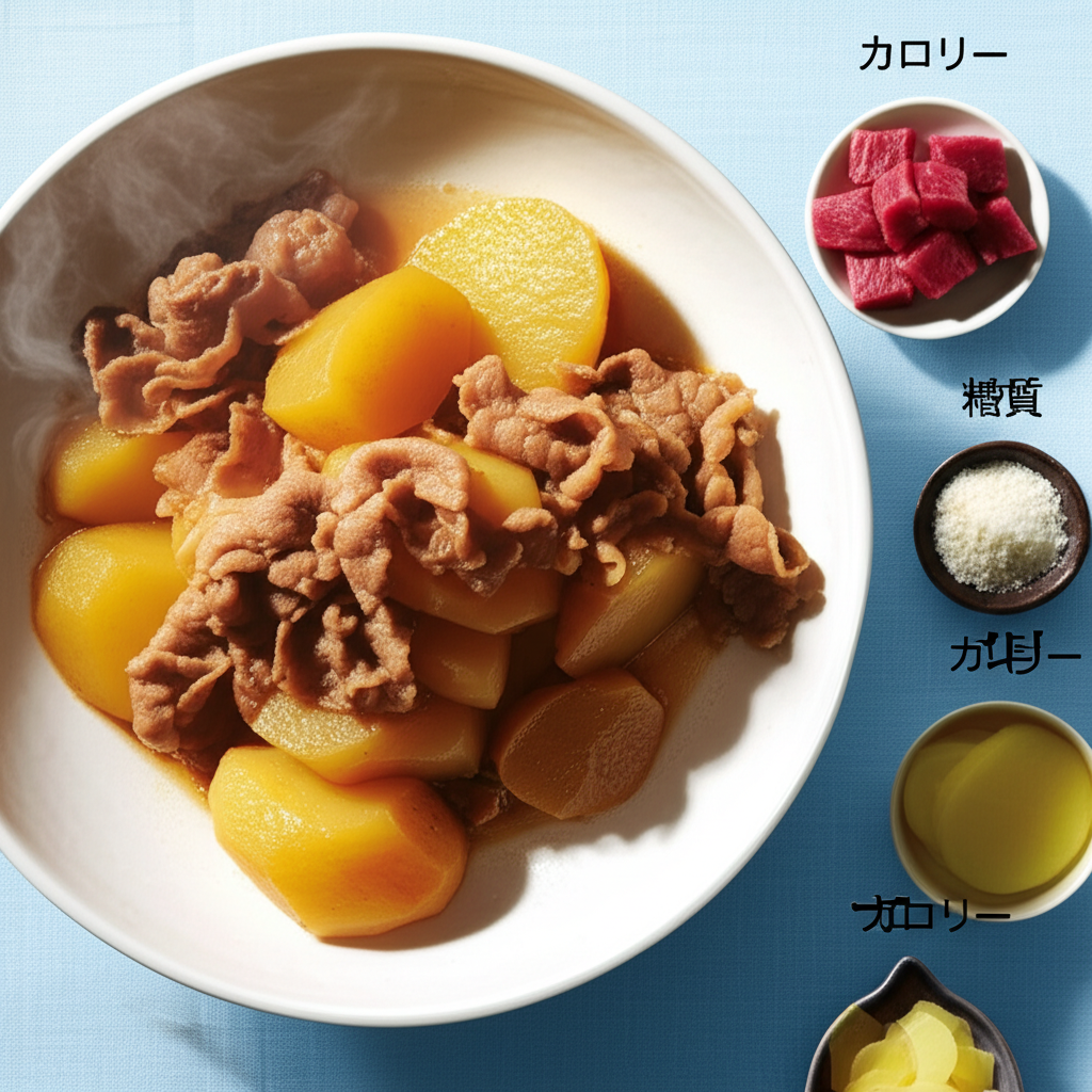 肉じゃがのカロリーは高い？低い？糖質などの栄養素も徹底分析