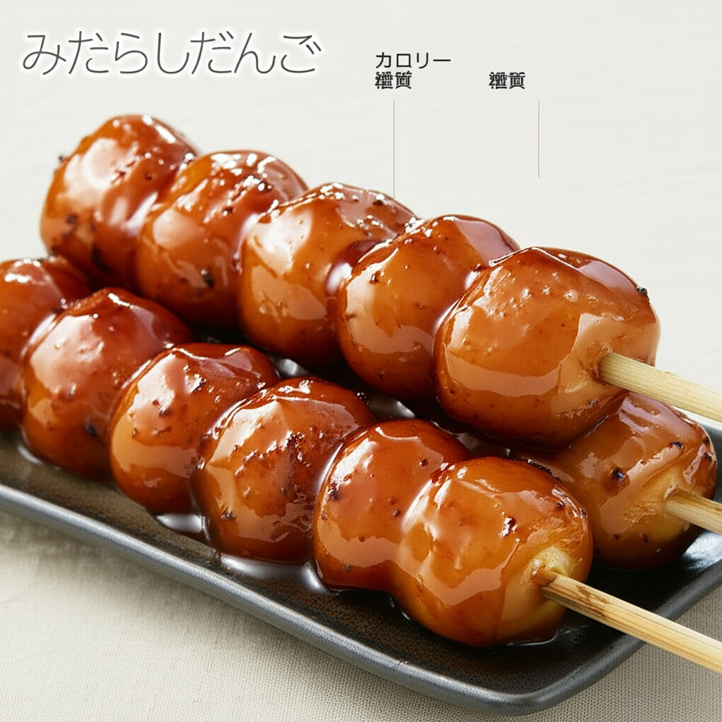 みたらしだんごのカロリーは高い？低い？糖質などの栄養素も徹底分析