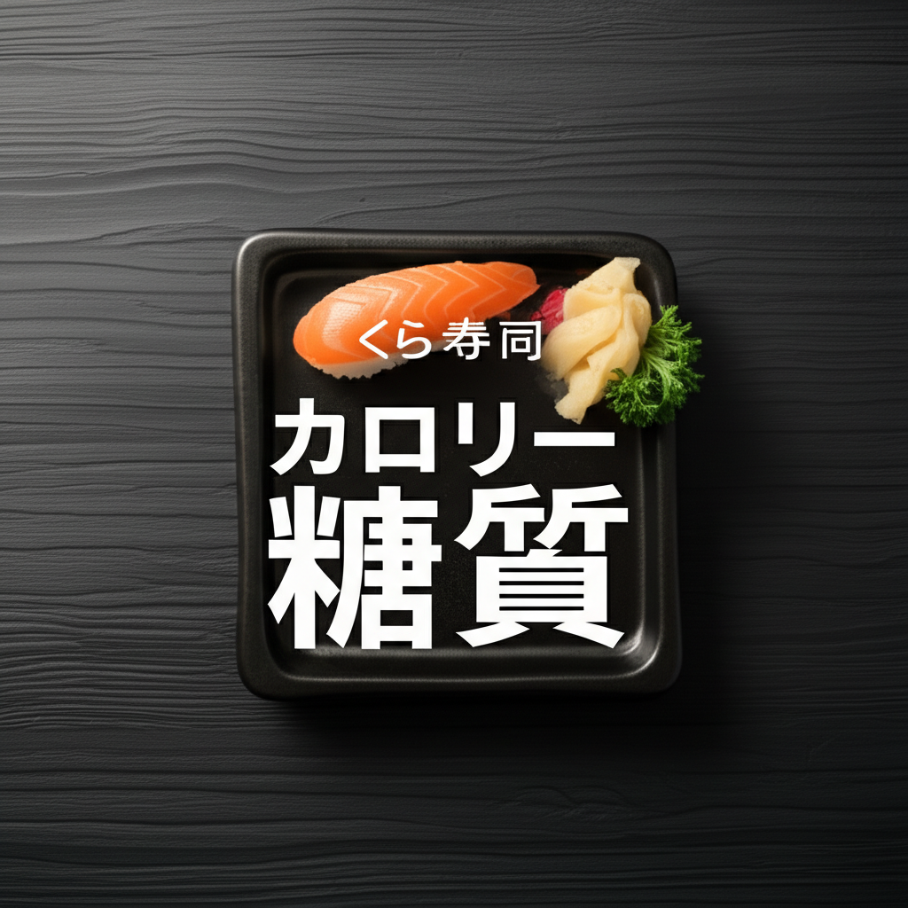 くら寿司のカロリーは高い？低い？糖質などの栄養素を徹底分析
