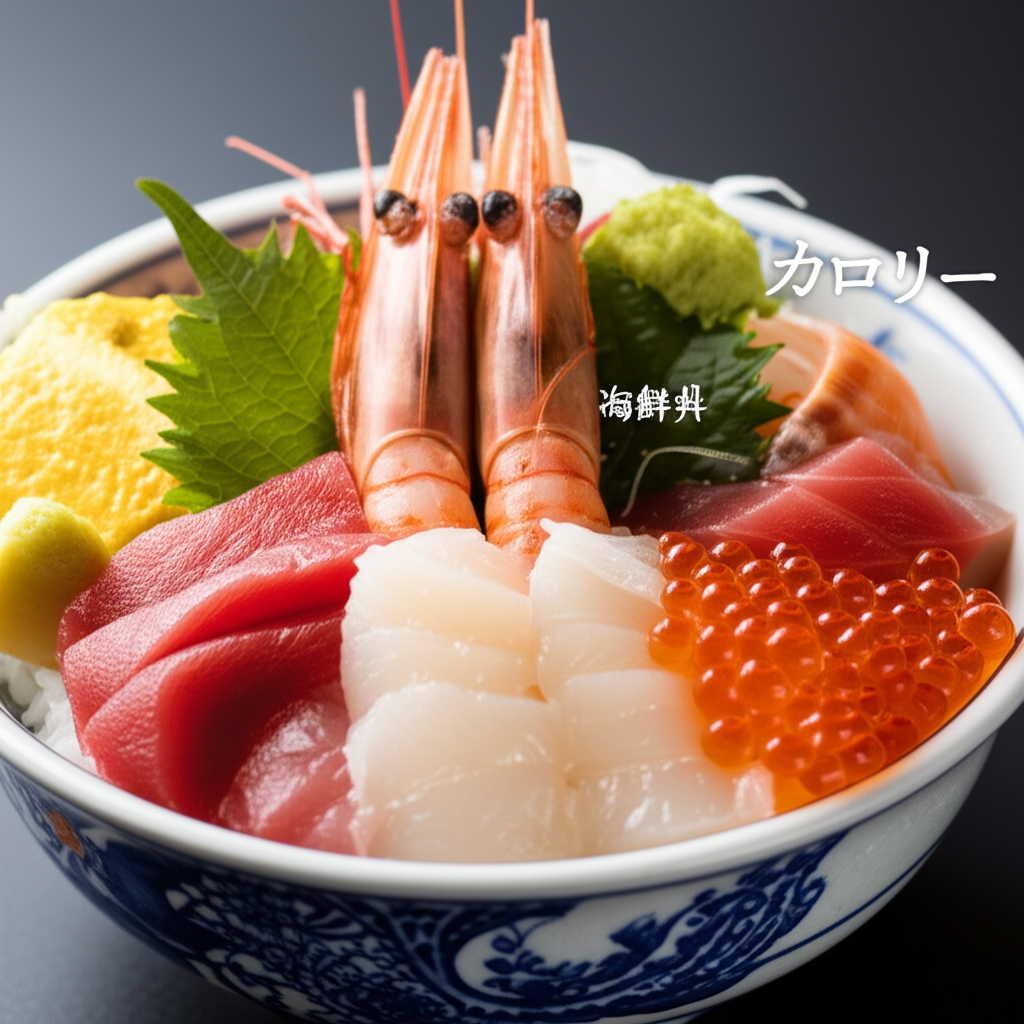 海鮮丼のカロリーは高い？低い？糖質などの栄養素も徹底分析