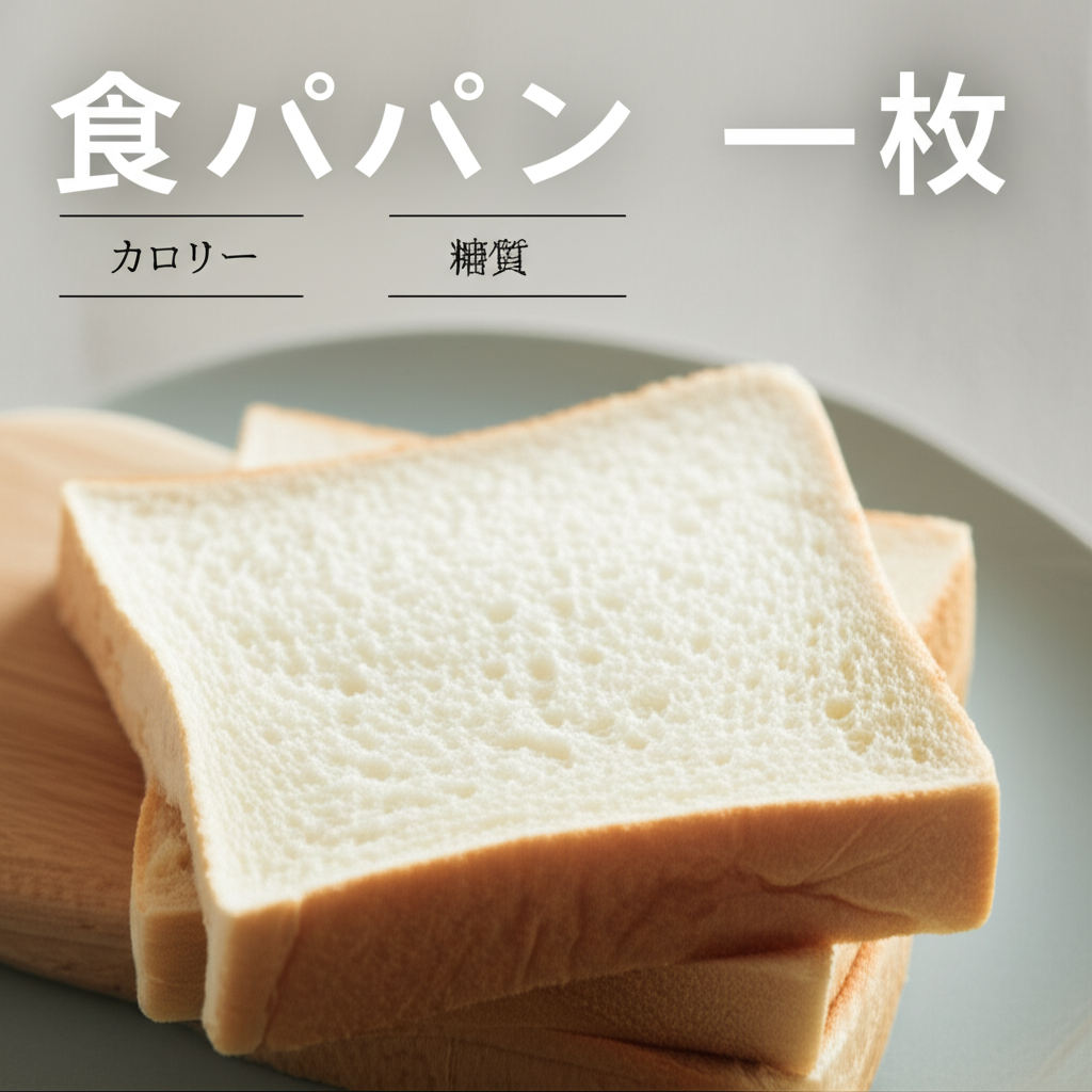 食パン一枚のカロリーは高い？低い？糖質などの栄養素を徹底分析