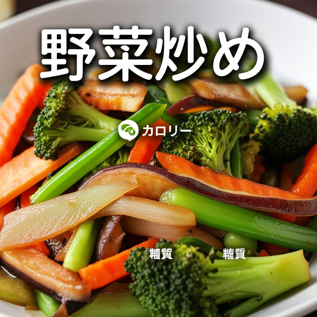 野菜炒めのカロリーは高い？低い？糖質などの栄養素を徹底分析