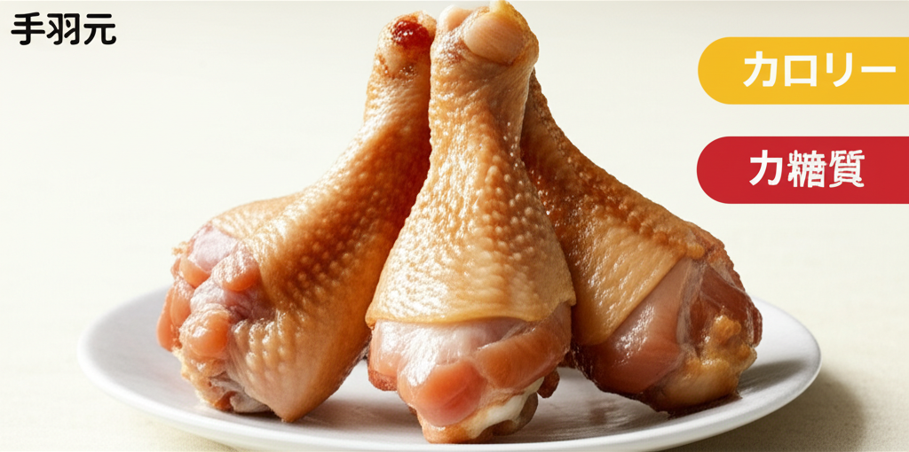 手羽元のカロリーは高い？低い？糖質などの栄養素も完全分析