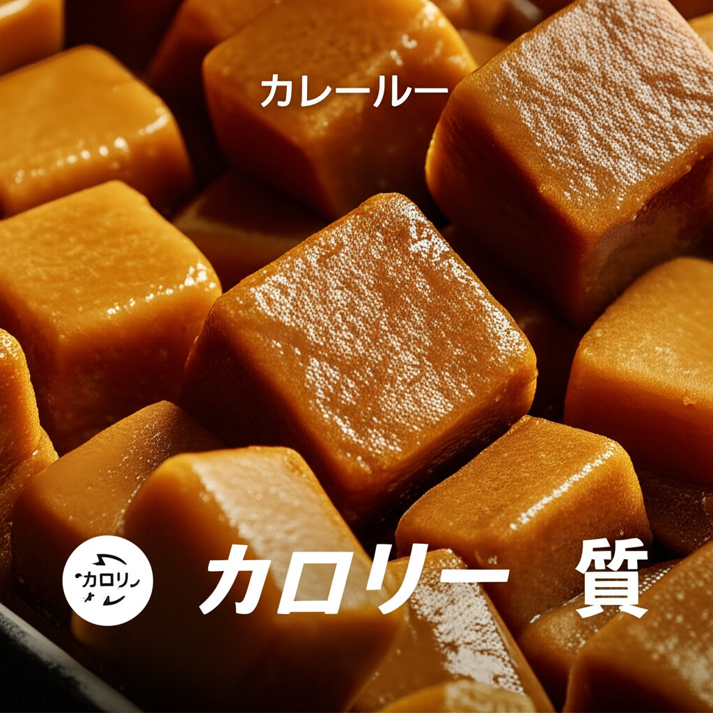カレールーのカロリーは高い？低い？糖質などの栄養素を徹底分析