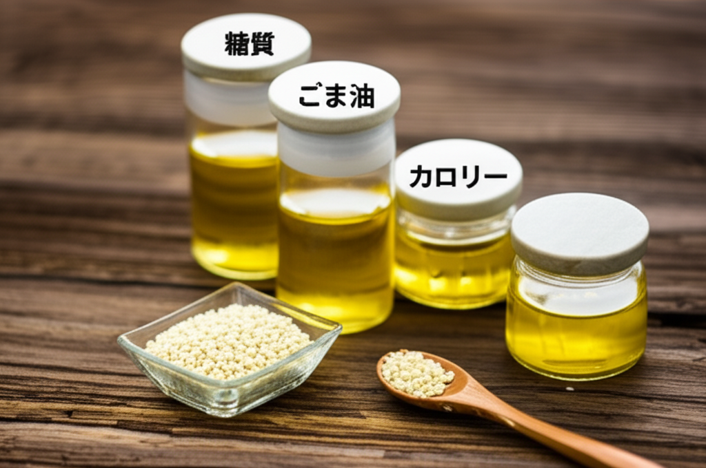 ごま油のカロリーは高い？低い？糖質などの栄養素も徹底分析