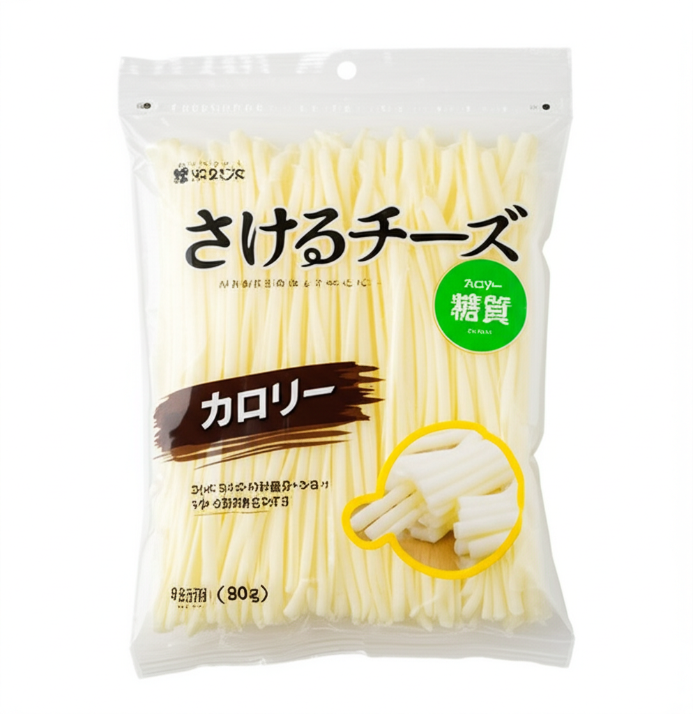さけるチーズのカロリーは高い？低い？糖質など栄養素も徹底分析