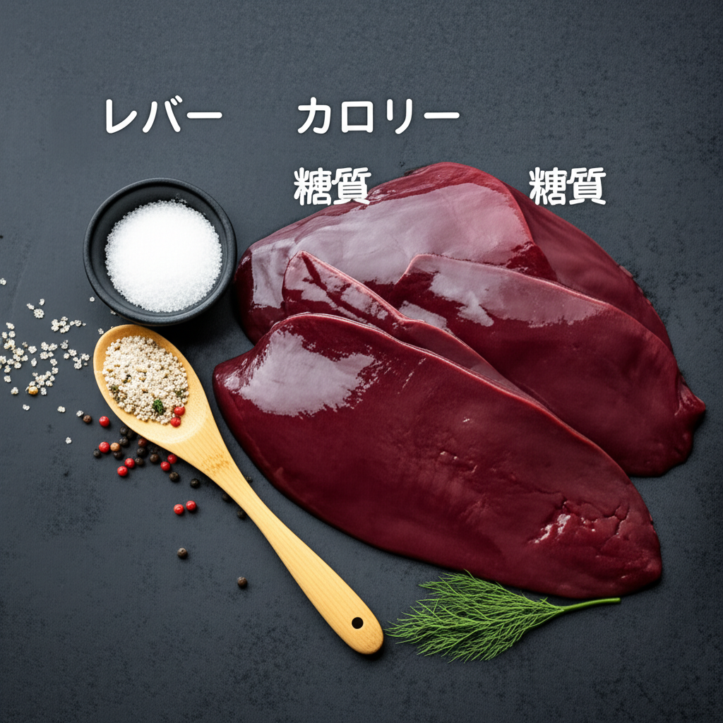 レバーのカロリーは高い？低い？糖質などの栄養素も徹底解説