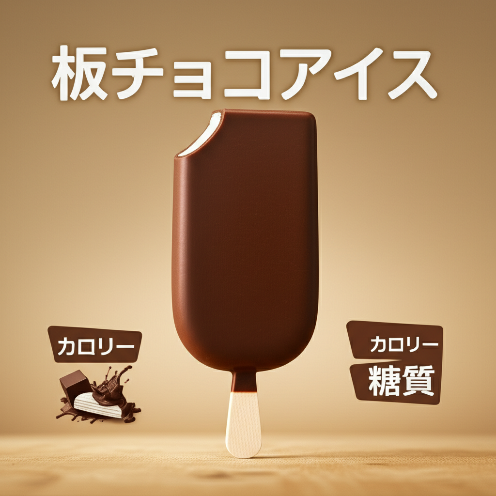 板チョコアイスのカロリーは高い？低い？糖質などの栄養素を徹底分析！驚きの健康効果と食べ方のコツ