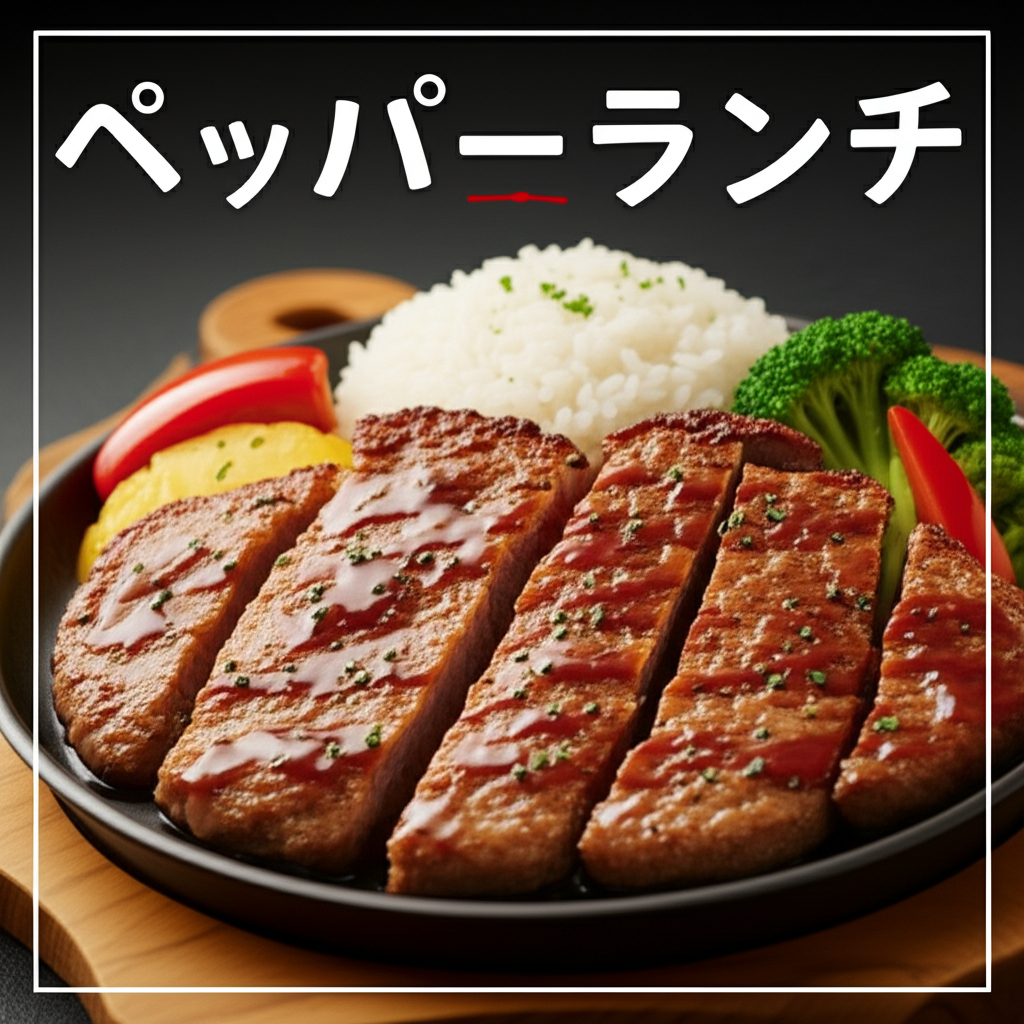 ペッパーランチのカロリーは高い？低い？糖質などの栄養素も完全分析