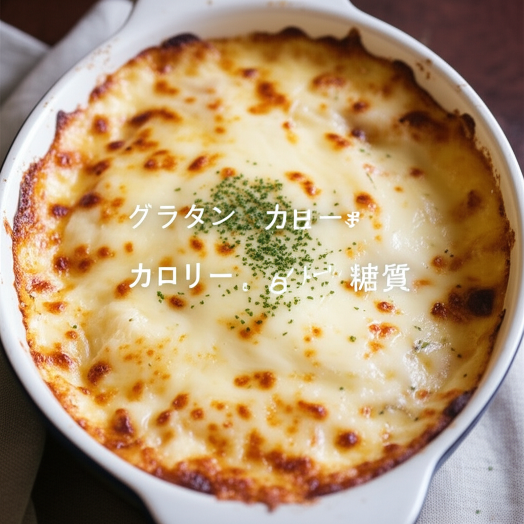 グラタンのカロリーは高い？低い？糖質などの栄養素を徹底解剖