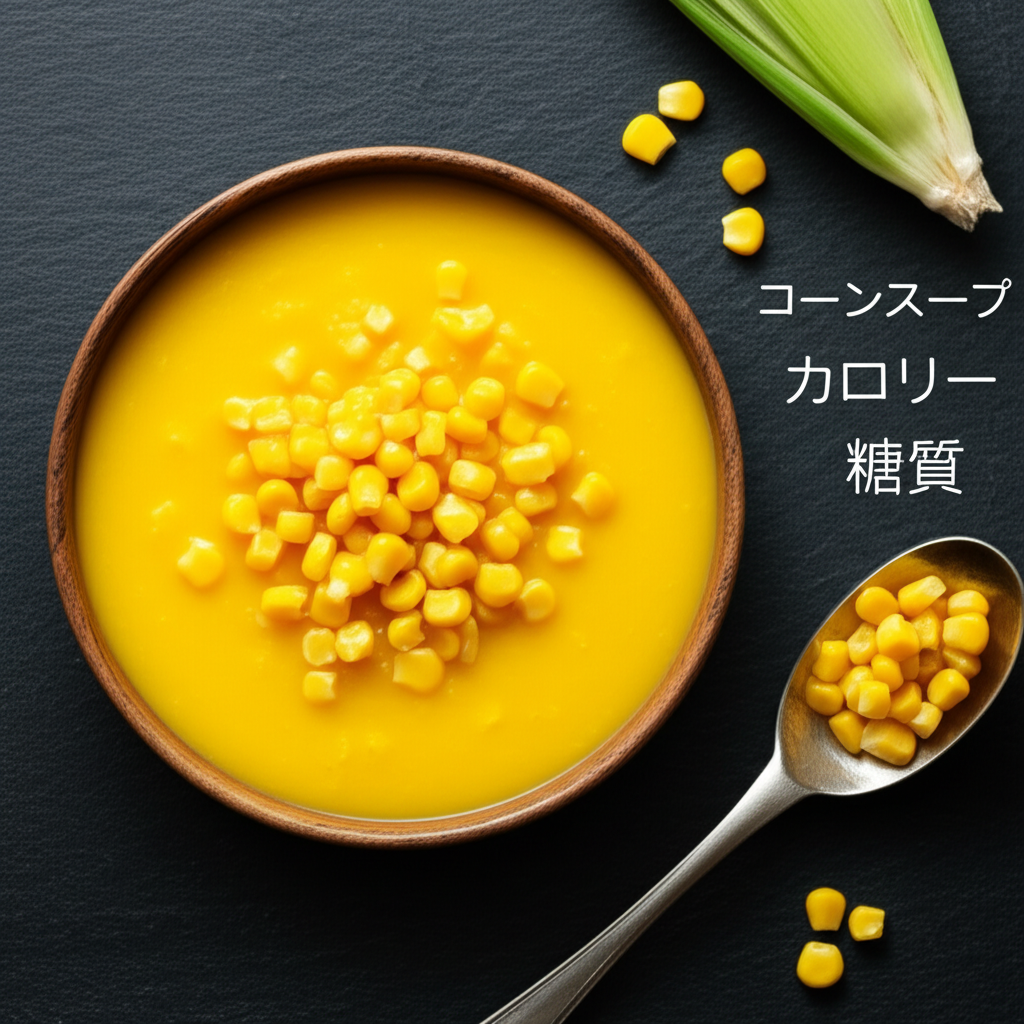 コーンスープのカロリーは高い？低い？糖質などの栄養素を完全解剖