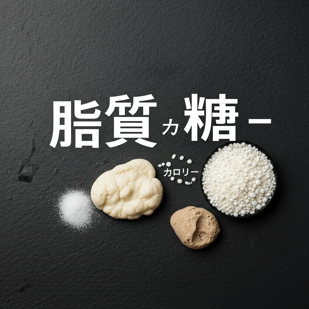 脂質のカロリーは高い？低い？糖質などの栄養素も完全分析