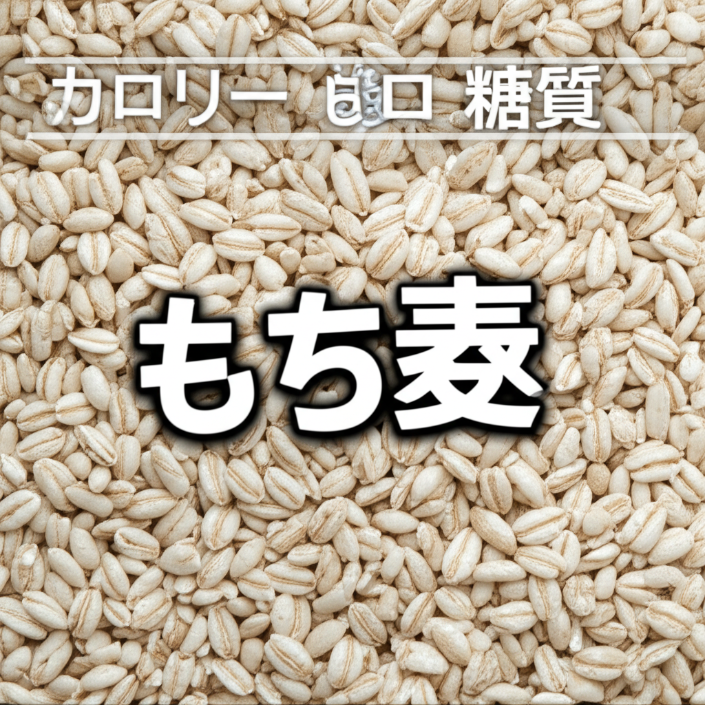 もち麦のカロリーは高い？低い？糖質などの栄養素も徹底分析