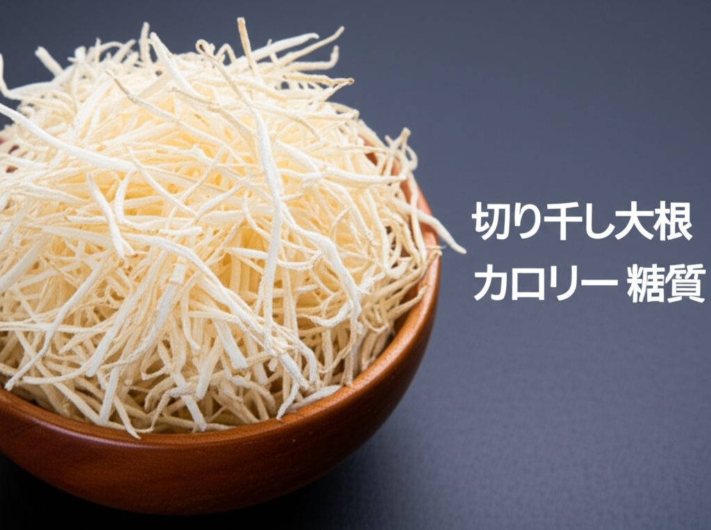 切り干し大根のカロリーは高い？低い？糖質などの栄養素を徹底分析