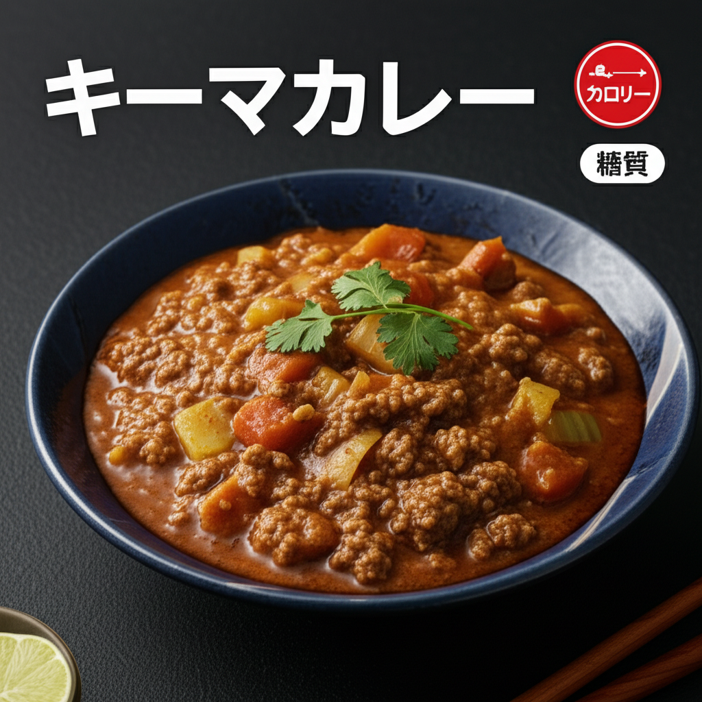 キーマカレーのカロリーは高い？低い？糖質などの栄養素を徹底分析