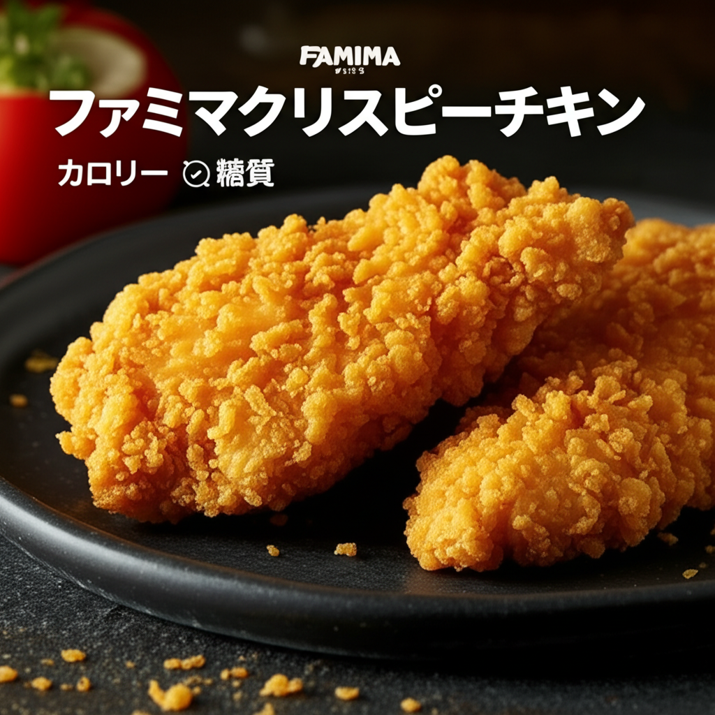 ファミマクリスピーチキンのカロリーは高い？低い？糖質などの栄養素も徹底分析