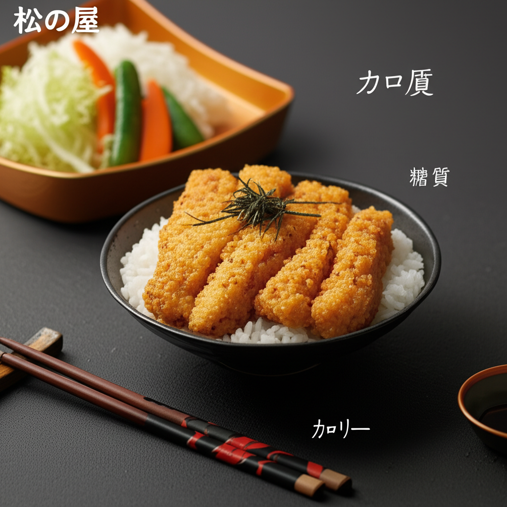 松の屋のカロリーは高い？低い？糖質などの栄養素も徹底分析