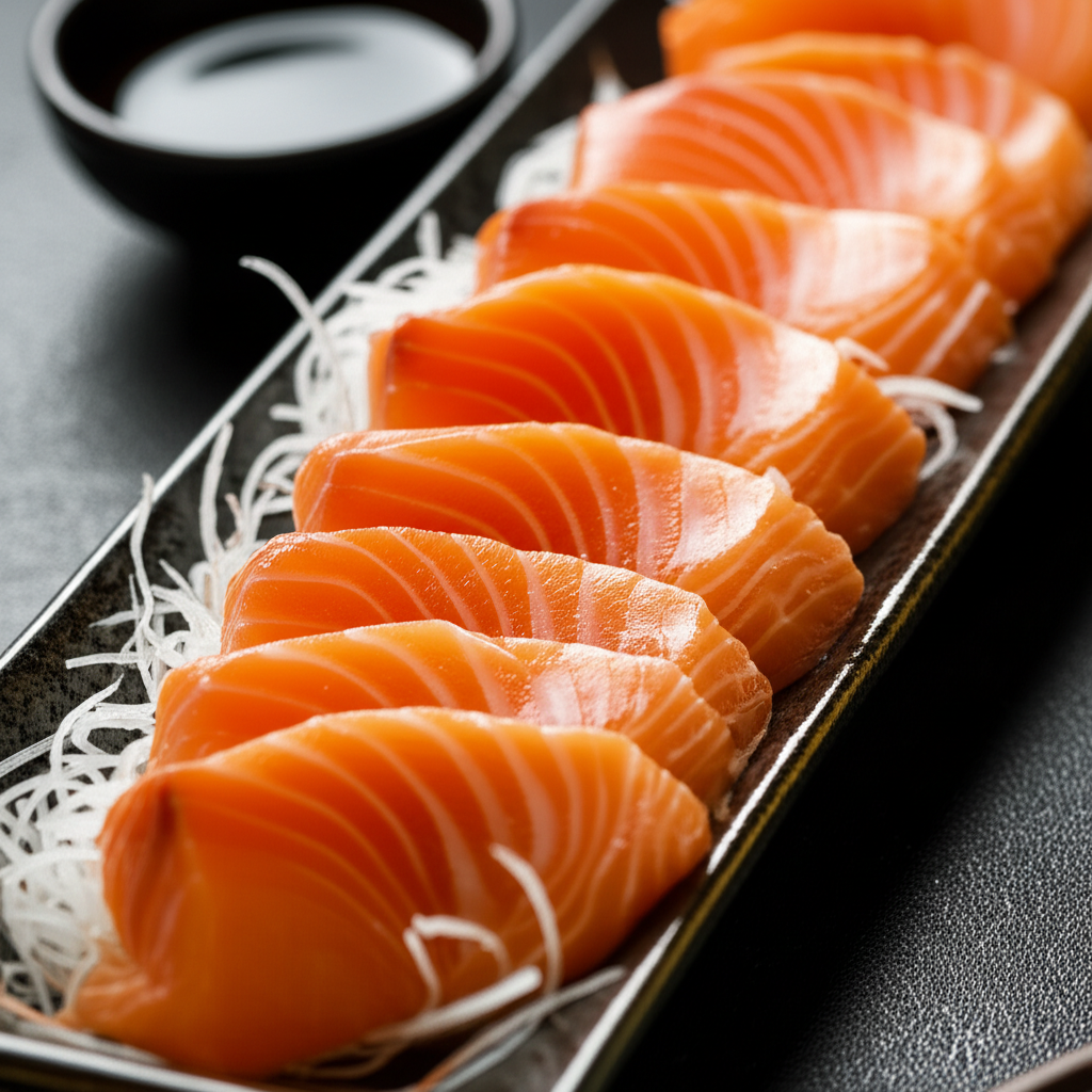 サーモンの刺身のカロリーは高い？低い？糖質などの栄養素も徹底分析