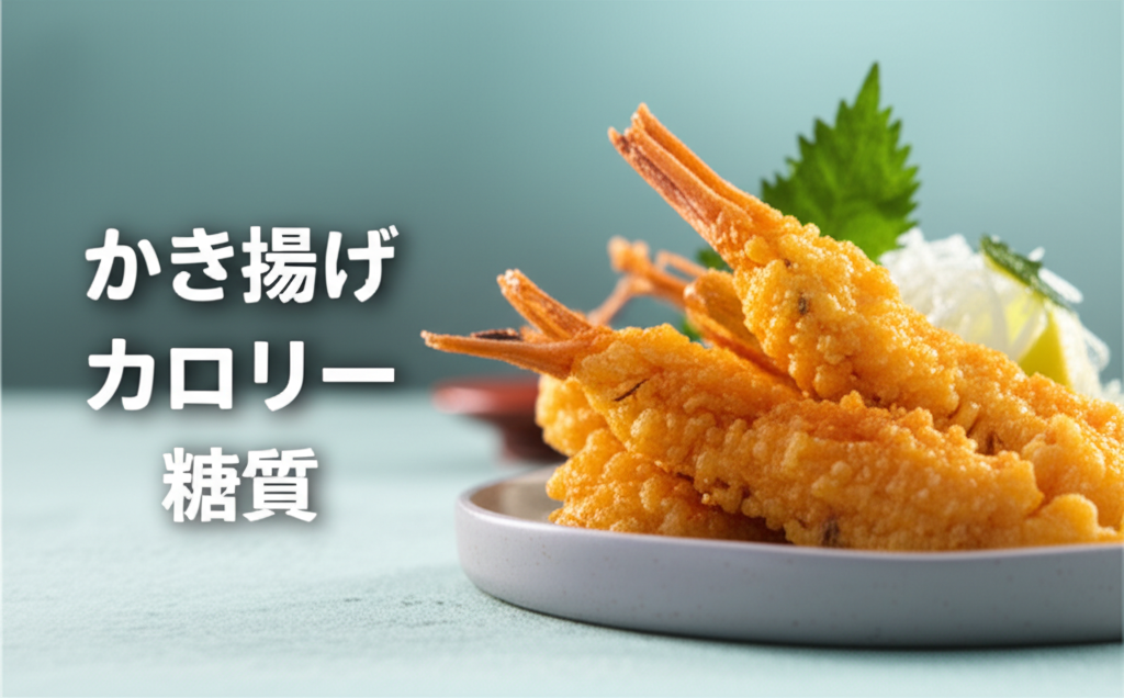かき揚げのカロリーは高い？低い？糖質などの栄養素も徹底分析