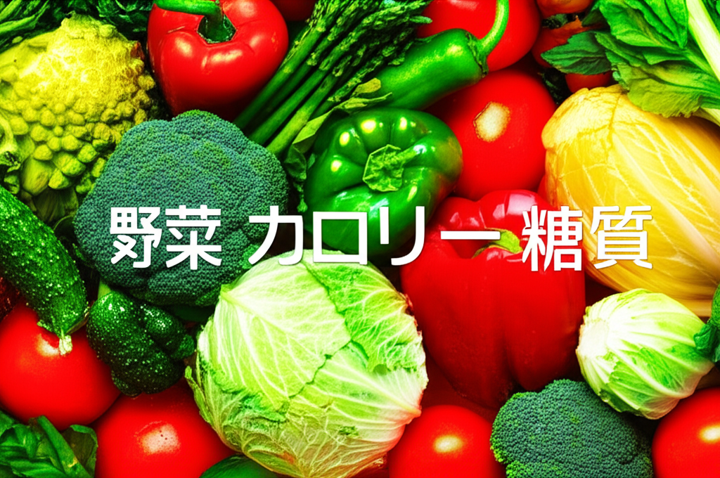 野菜のカロリーは高い？低い？糖質などの栄養素を種類別に徹底分析