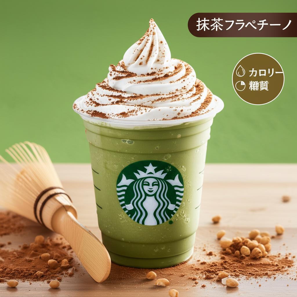 抹茶フラペチーノのカロリーは高い？低い？糖質などの栄養素も徹底分析