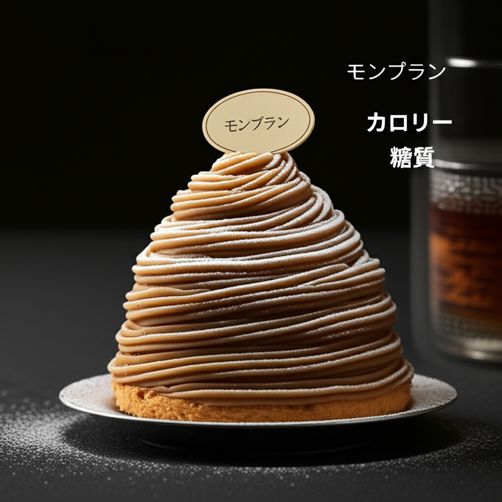 モンブランのカロリーは高い？低い？糖質などの栄養素も徹底分析