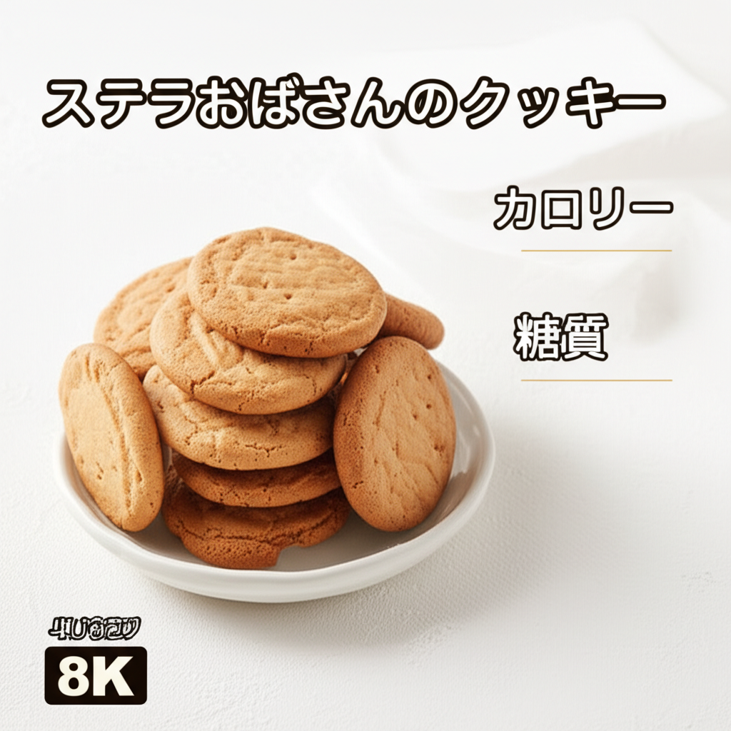 ステラおばさんのクッキーのカロリーは高い？低い？糖質などの栄養素を徹底分析