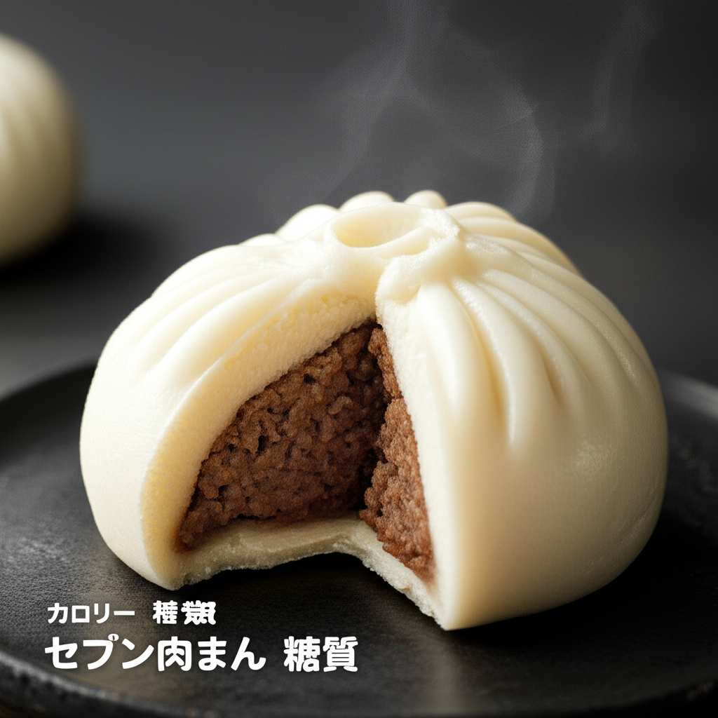 セブン肉まんのカロリーは高い？低い？糖質などの栄養素を徹底分析