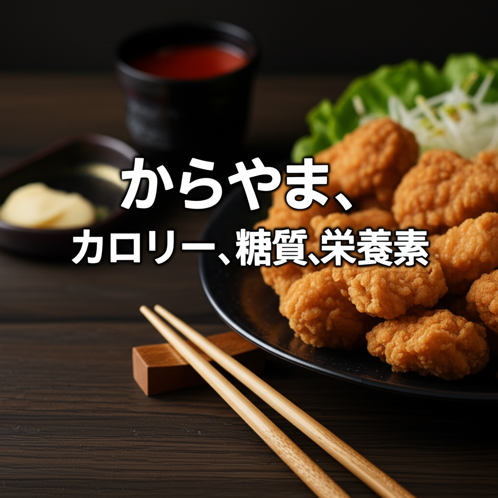 からやまの唐揚げのカロリーは高い？低い？糖質などの栄養素を完全解説