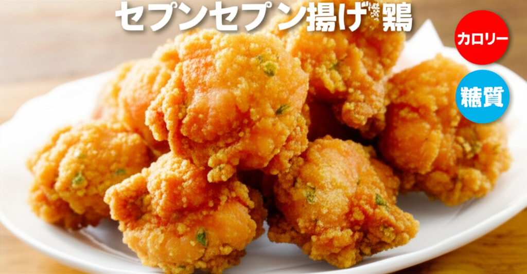 セブン揚げ鶏のカロリーは高い？低い？糖質などの栄養素を徹底分析