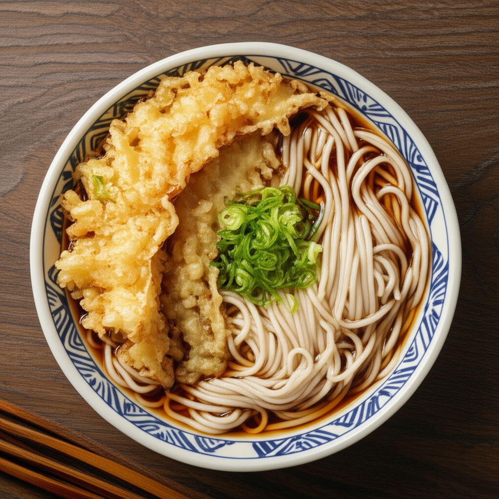 かき揚げそばのカロリーは高い？低い？糖質などの栄養素も徹底分析