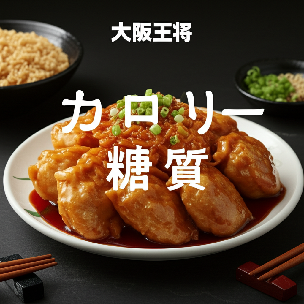 大阪王将のカロリーは高い？低い？糖質などの栄養素も徹底分析