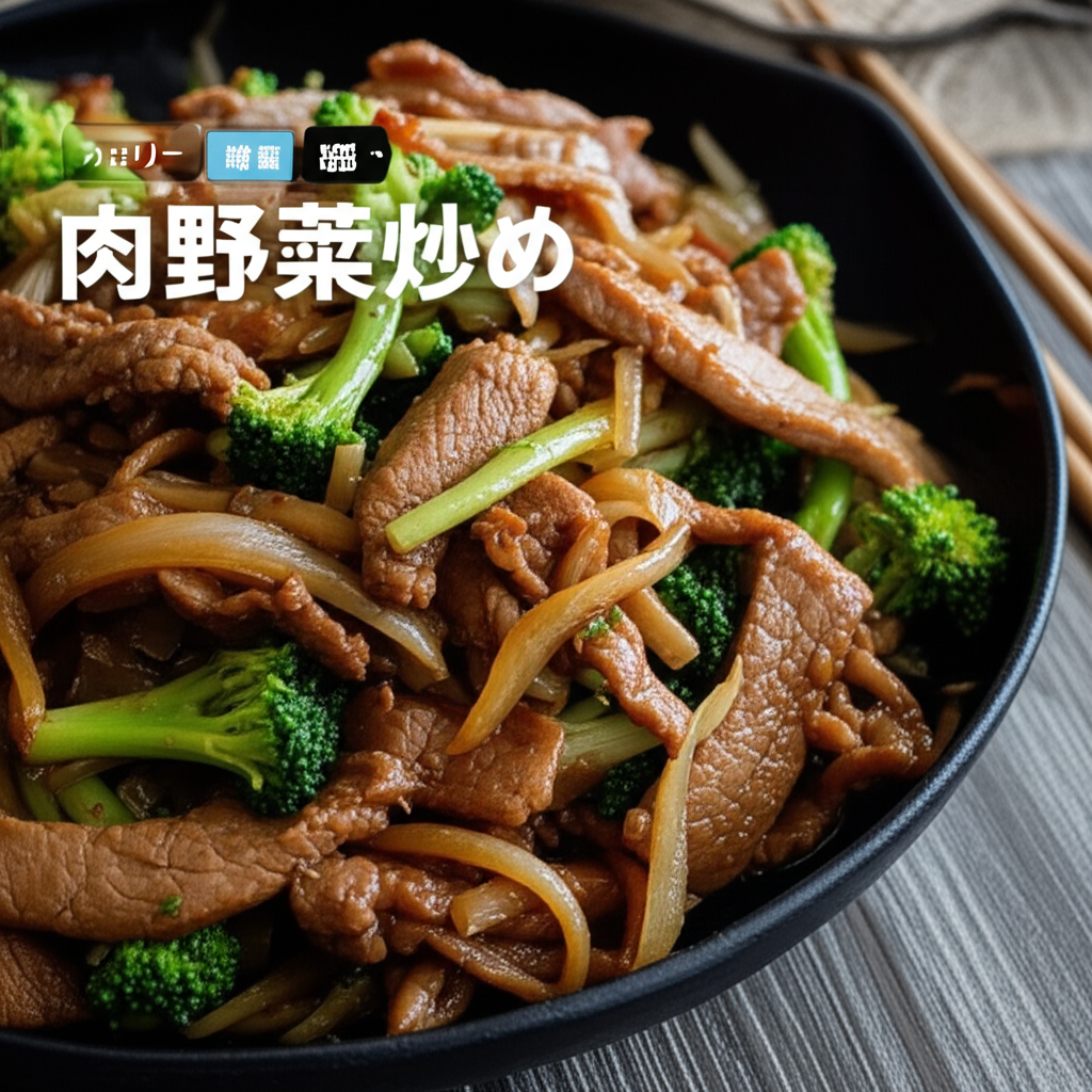 肉野菜炒めのカロリーは高い？低い？糖質などの栄養素を徹底分析