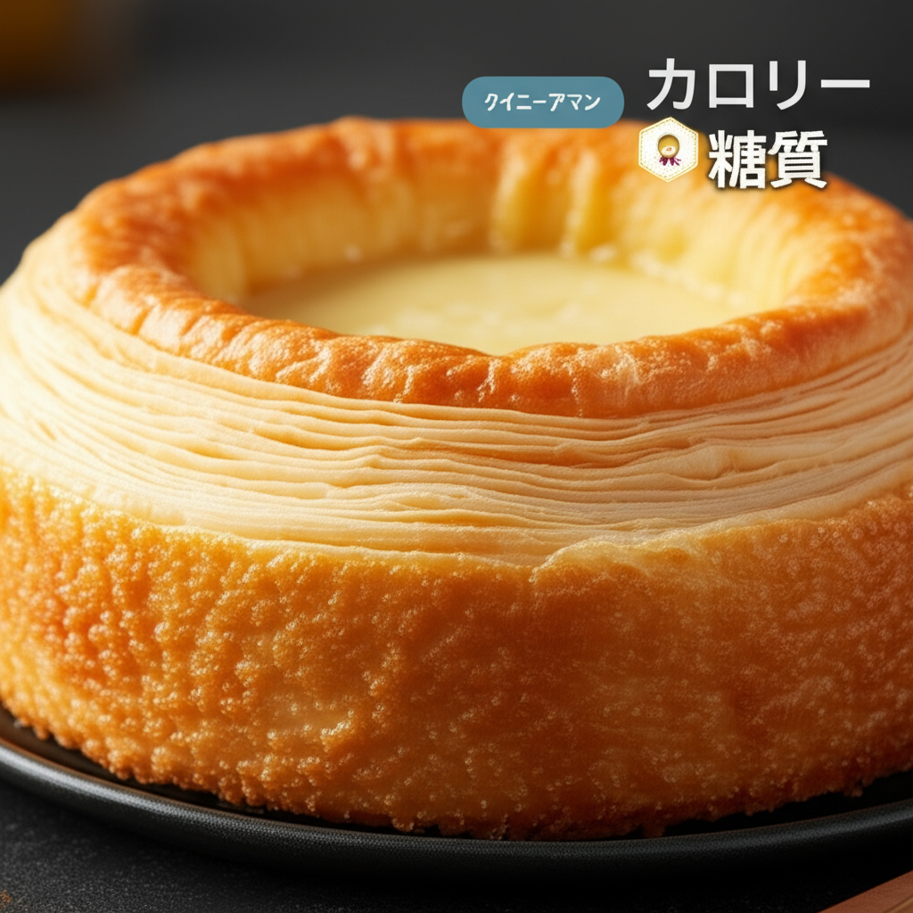 クイニーアマンのカロリーは高い？低い？糖質などの栄養素も完全解説