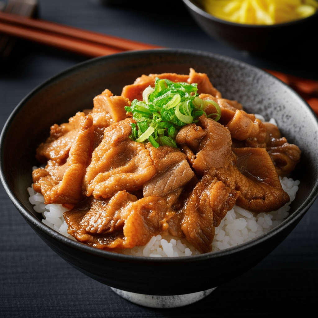 豚肉丼のカロリーは高い？低い？糖質などの栄養素を徹底分析