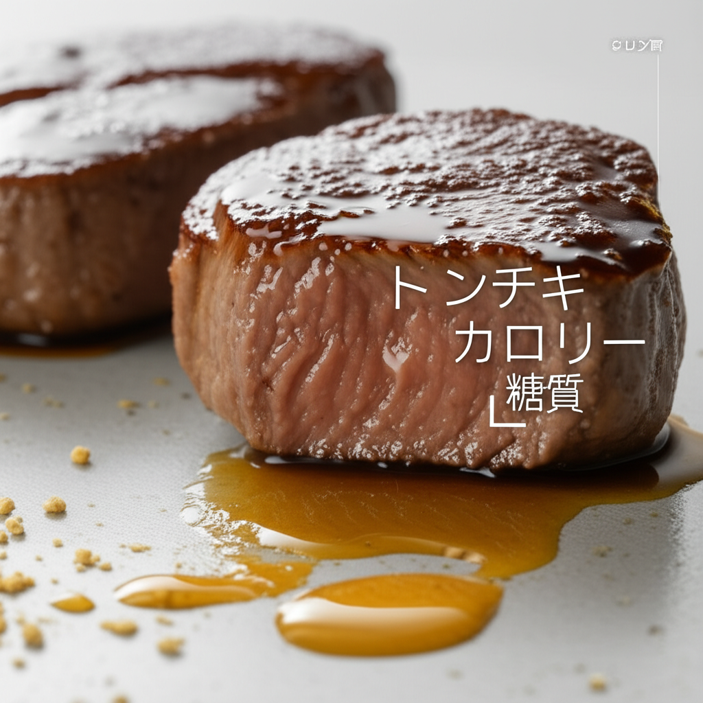 トンテキのカロリーは高い？低い？糖質などの栄養素を徹底分析