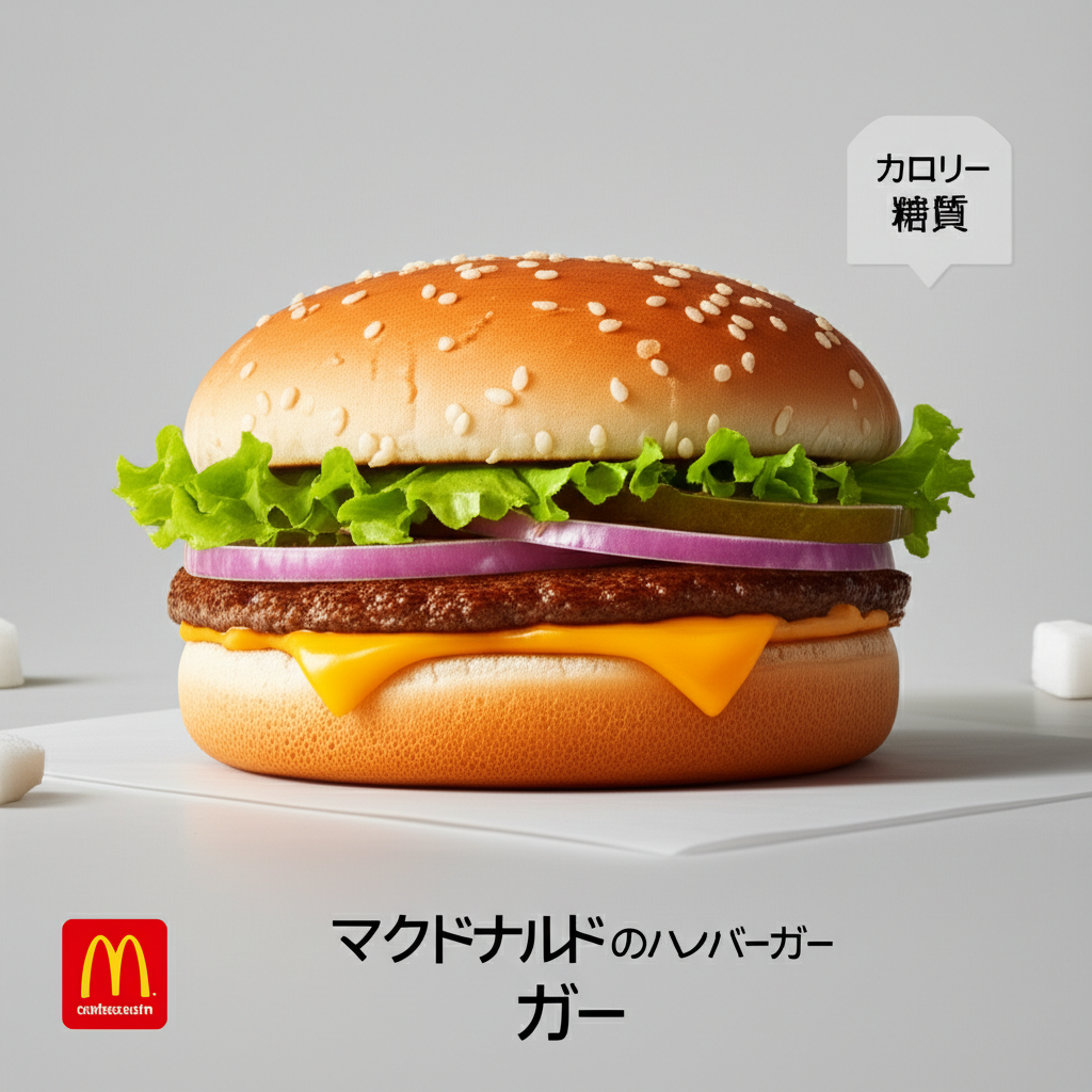 マクドナルドのハンバーガーのカロリーは高い？低い？糖質などの栄養素も詳細解説