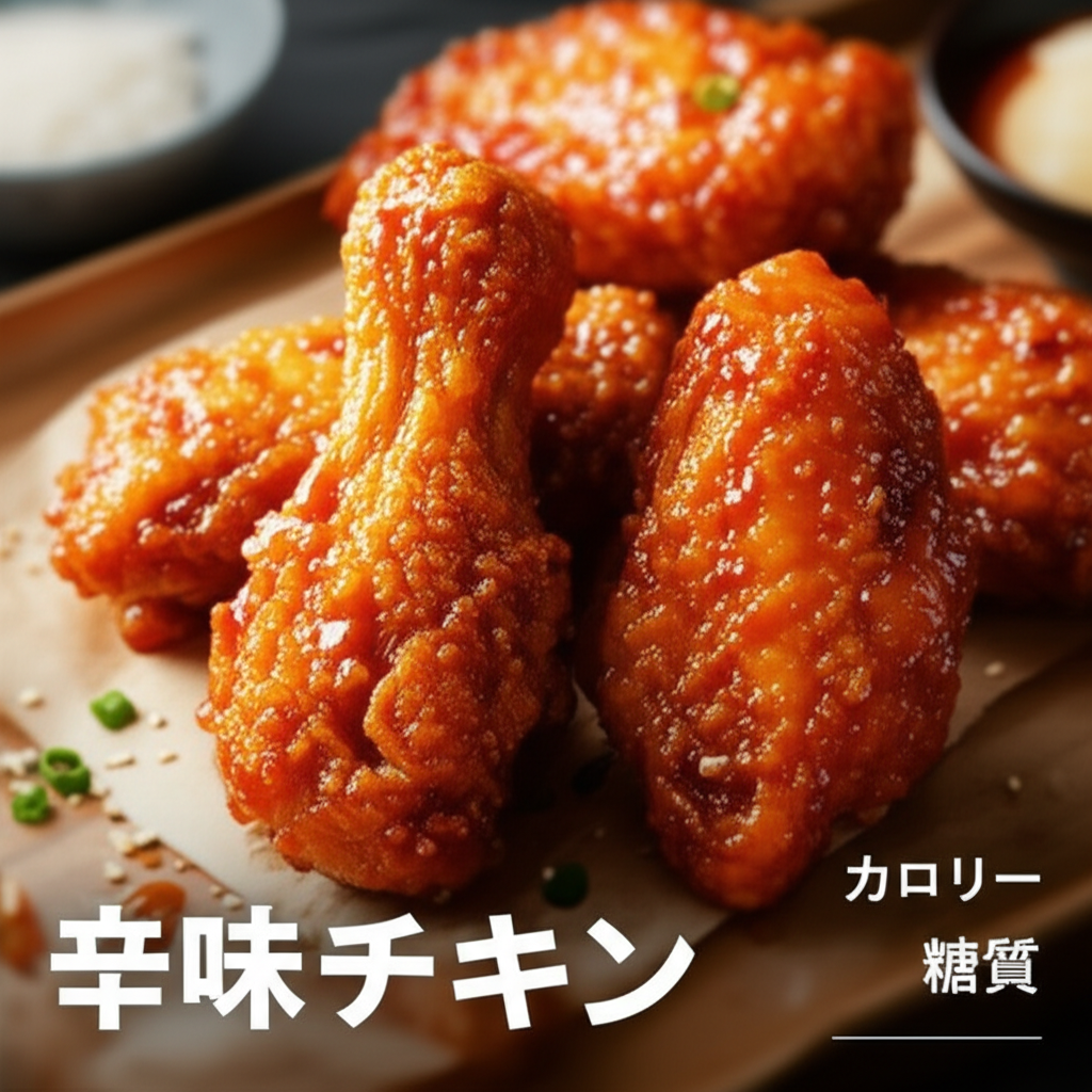 辛味チキンのカロリーは高い？低い？糖質などの栄養素も徹底分析