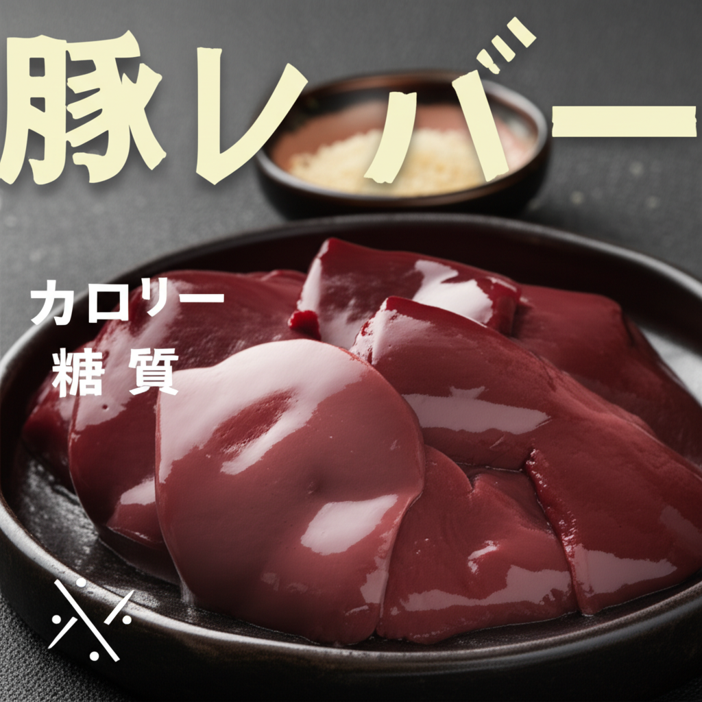 豚レバーのカロリーは高い？低い？糖質などの栄養素を徹底分析