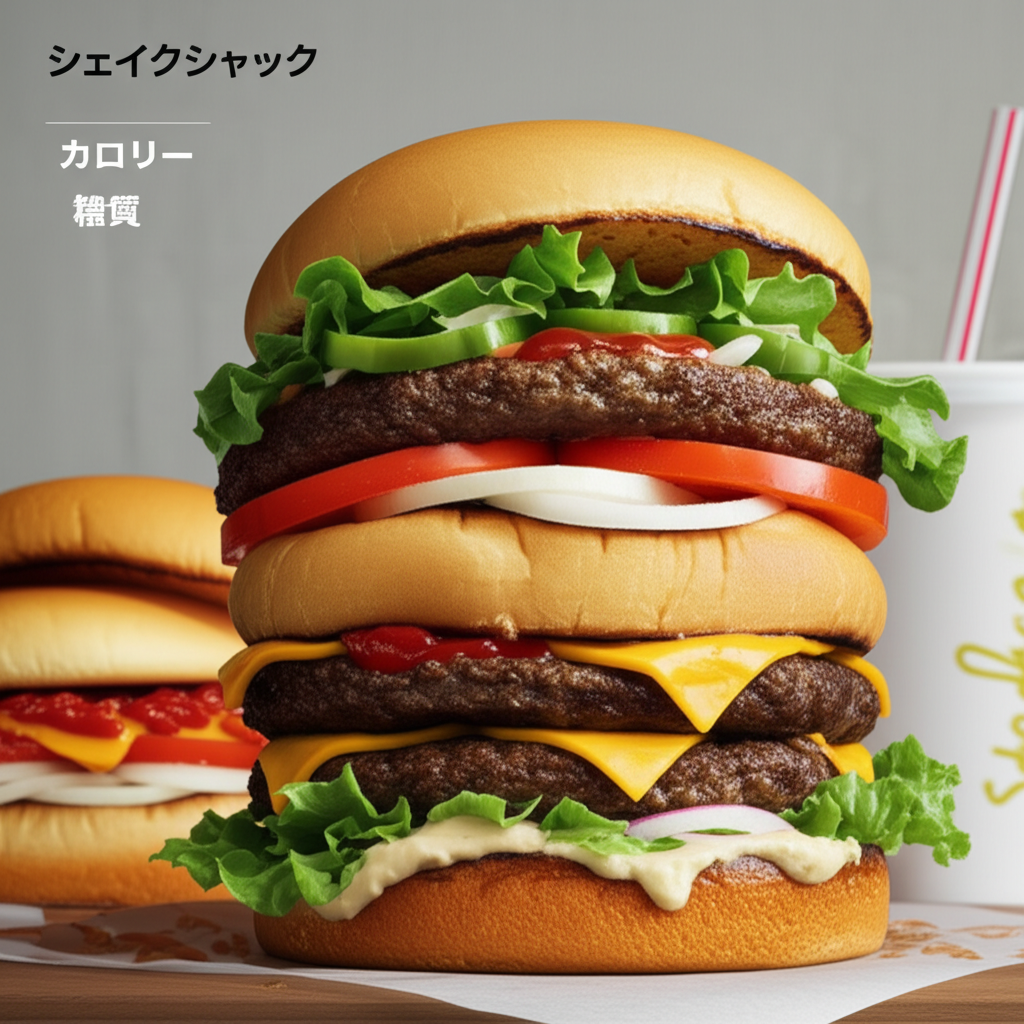 シェイクシャックのカロリーは高い？低い？糖質などの栄養素も徹底分析