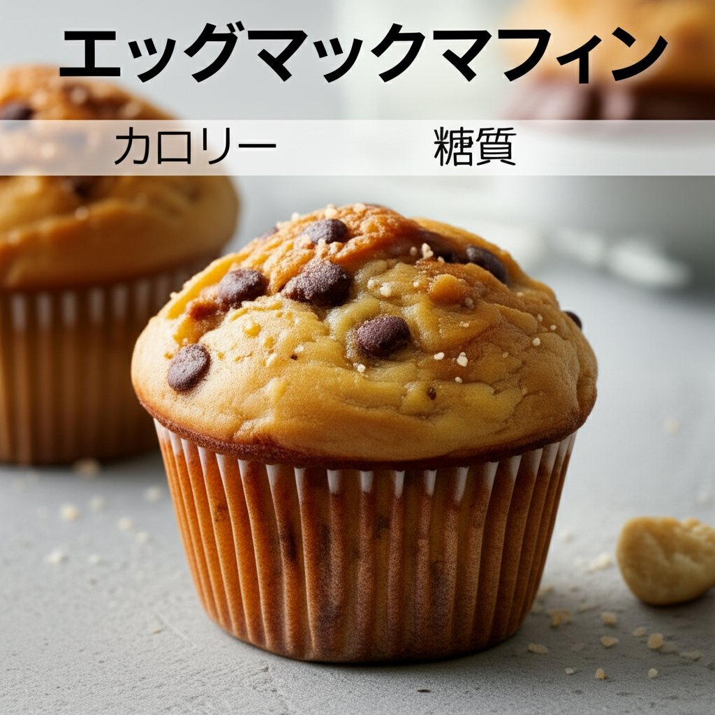 エッグマックマフィンのカロリーは高い？低い？糖質などの栄養素を徹底解説